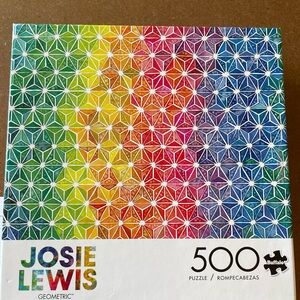 Josie Lewis Buffalo 500-Piece Geometric Puzzle